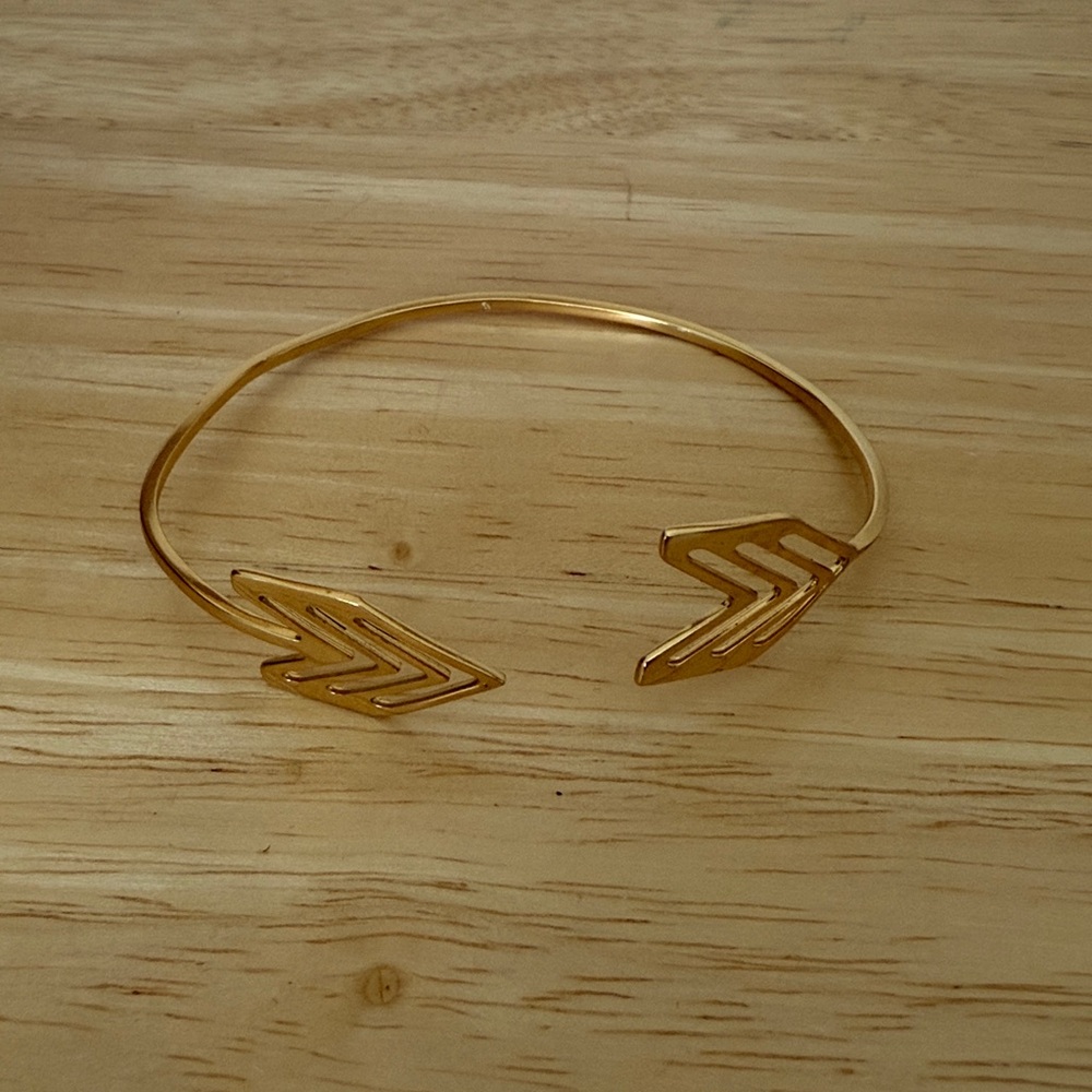 Gorjana Gold Arrow Cuff Bracelets